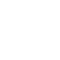 A white eye icon with rays on a transparent background.